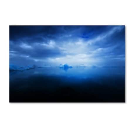 Philippe Sainte-Laudy 'Blue Ice' Canvas Art,22x32